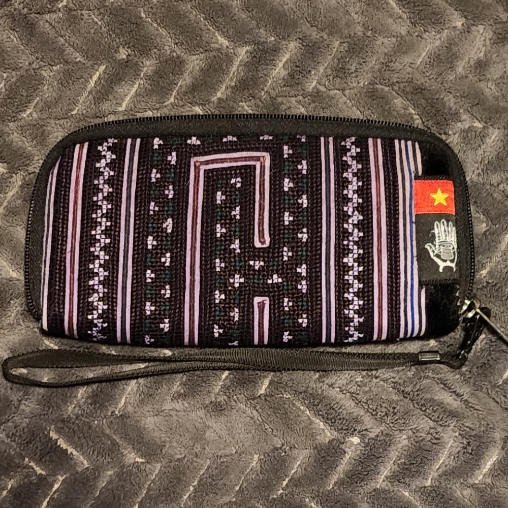 Chiburi Accordion Wallet - Vietnam 5 Print RFID Protected